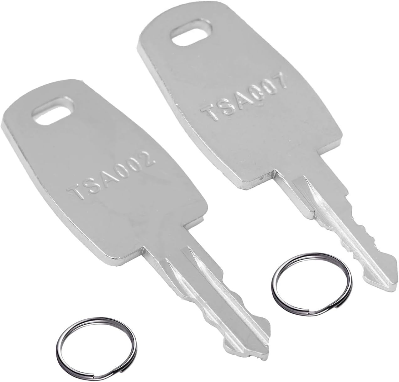 TSA 002 TSA 007 Keys，2 TSA007 TSA002 Master Luggage Lock