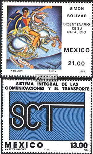 Prophila Collection Messico Michel.-No..: 1869,1877 (Completa Edizione) 1983 Bolivar venezuelano, Ministero (Francobolli per i Collezionisti)