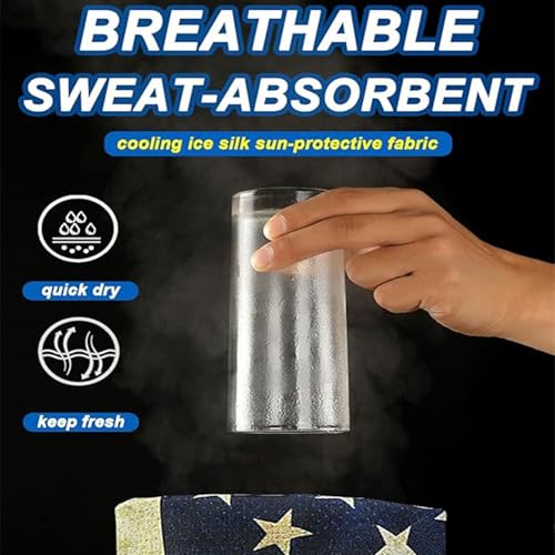 Cold Feeling Face Cover Neck Guard Ear-Type UV Cut Men's Sweat-absorbing Fast Dry Fishing Sports Bike Running Unisex4