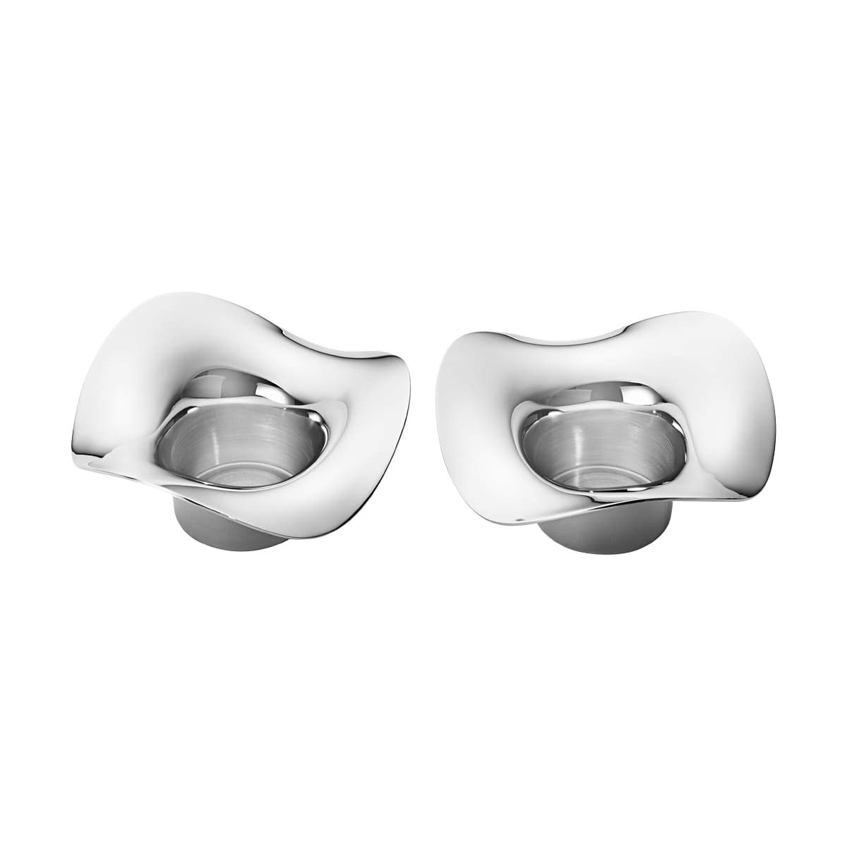 Amazon.co.jp: Georg Jensen Cobra ティーライトホルダー、2個セット