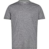 CMP, Melange Jersey 100% T-Shirt, Antracite, 50