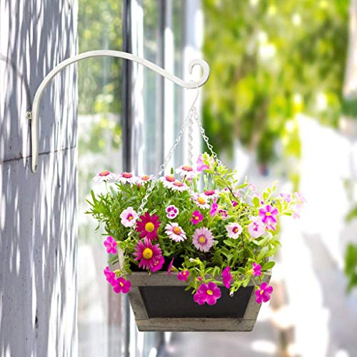 lfdhcn Nordic wandopknoping bloempot steun plantenhouder haak kleerhanger balkon decor - Image 4