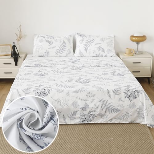 Parure de lit motifs variés et douceur durable, ensemble polyester 3 pièces - 3