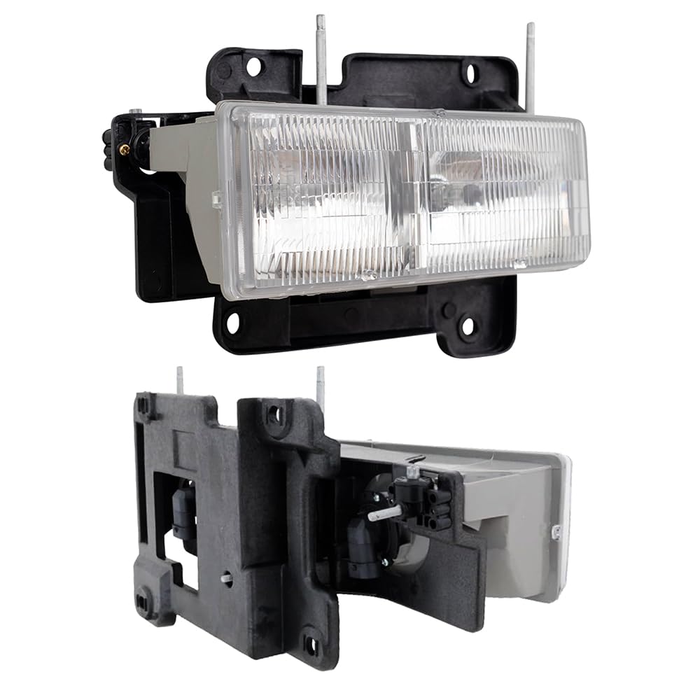 REINKO Headlights Assembly Compatible With 94-98 OBS Chevy Truck
