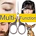 KISTARCH Small Sharp Scissors for Hair Cutting, Beard, Eyebrow, Nose, Facial Hair, Beauty | Sewing Trimming Scissors for Embroidery, Yarn Fabric, Thread, Craft & Crochet