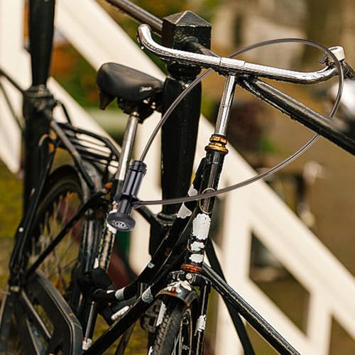 Câble de sécurité antivol portable pour vélo et scooter compact