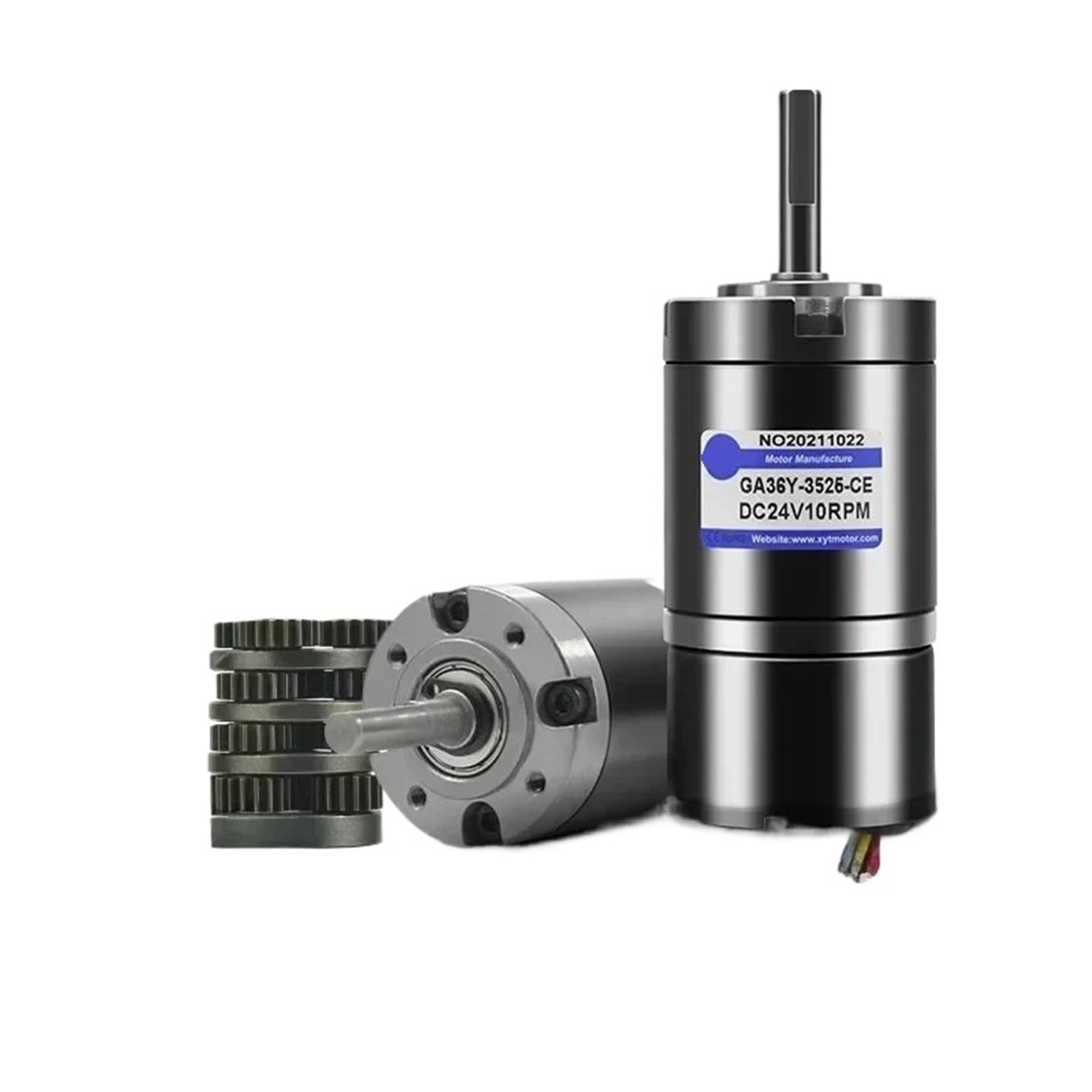 Moteur brushless 24V GA36Y-3525 pour remplacer un moteur bruyant qui surchauffe