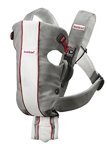 Image of BABYBJORN Baby Carrier Original - Gray/White, Mesh