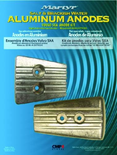 Martyr Anodes Anode Vp Dps-sxa Drive Kt Zinc Cmsxakitz