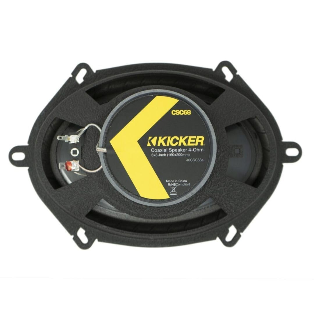 Amazon.co.jp: KICKER CSシリーズ CSC68 6 x 8インチ カーオーディオ