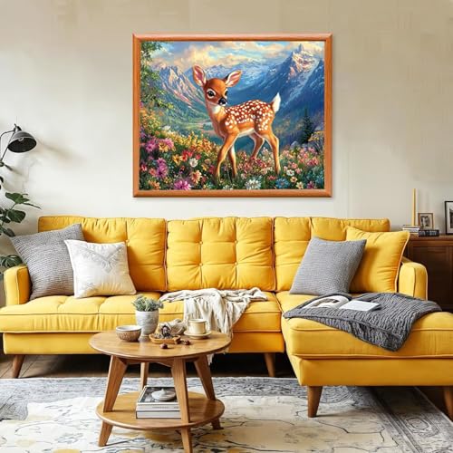 Manualidades de pintura para adultos para relajarse en casa decorando salones con cuadros 2