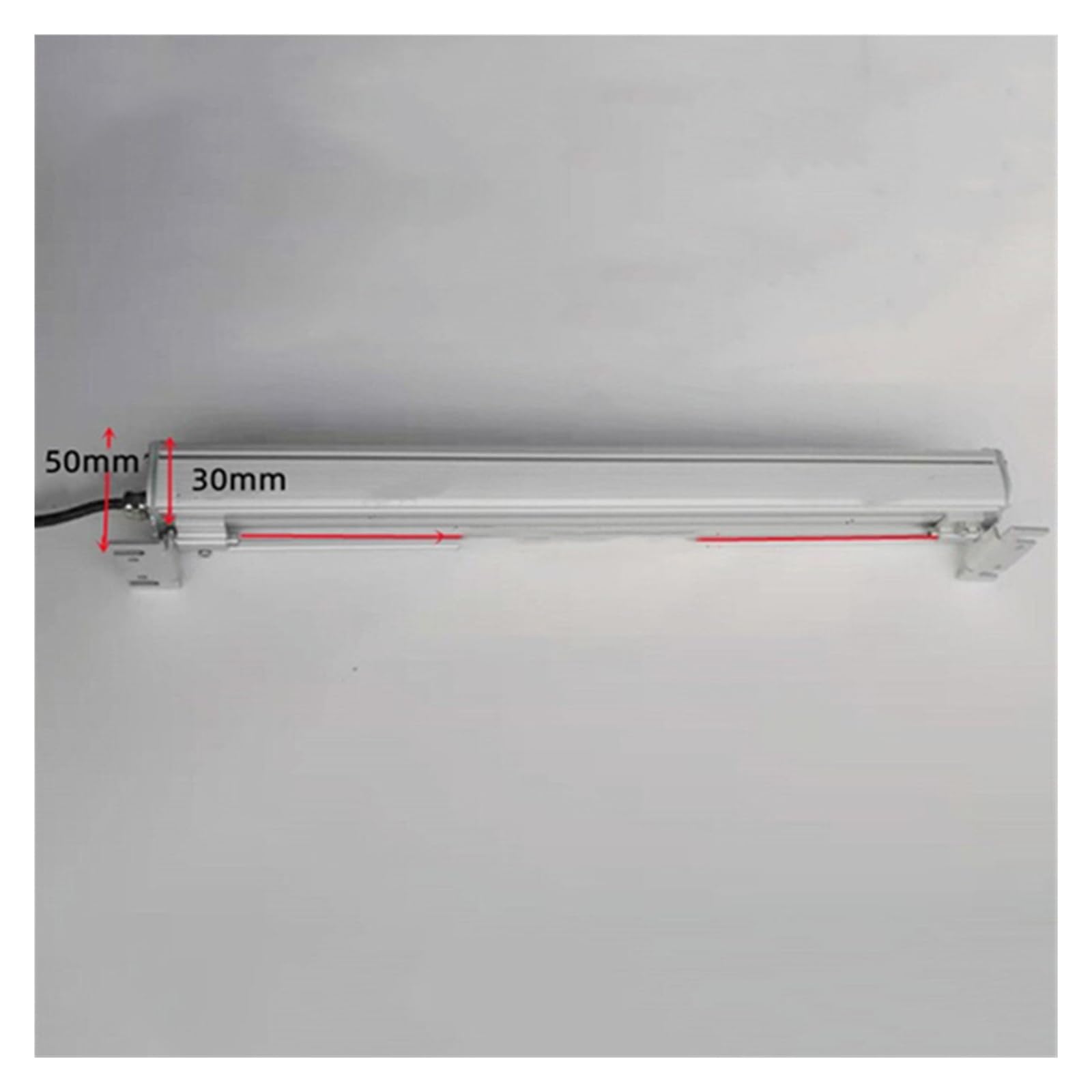Lampa warsztatowa LED Wodoodporna metalowa obudowa Ze stopu aluminium Wyposażenie tokarki CNC Oświetlenie IP66 11W-21W Do obrabiarek(21W 620mm,110-230V)