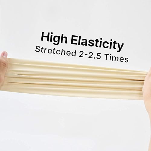 Miniatura 3 de Vinilo de transferencia de calor HTV de 12 x 12 pies, rollo de vinilo adhesivo de poliuretano para planchar SHOYISI para camisetas (bronceado)