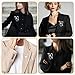 Mabor Silver Star Brooch Pins for Women Star Tassel Chain Brooch Collar Pins Vintage Bling Crystal Sweater Shawl Clips Punk Collar Chain Brooches for Women Girls Jacket Clothing