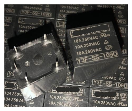 Relé Y3F-SS-112D 12V de 5 pines y 10A para control de circuitos 4