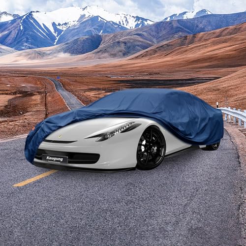 Image of Kaugung Heavy Duty Car Cover Custom Fit Ferrari F8 (2019-2025),Waterproof All Weather Resistant Outdoor Sun Rain Dust Snow Protection with Anti-Theft Lock.(USA Warehouse,Within 3-7 Days)