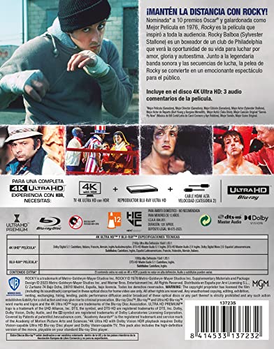 Rocky I (4K UHD + Blu-ray) (Ed. Especial metálica) [Blu-ray] image 4