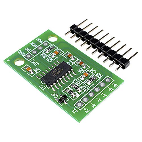 Heemol HX711 Wägezellen-Module,Drucksensor-Module,24-Bit-Präzisions-A/D-Modul für DIY 6 Stück.