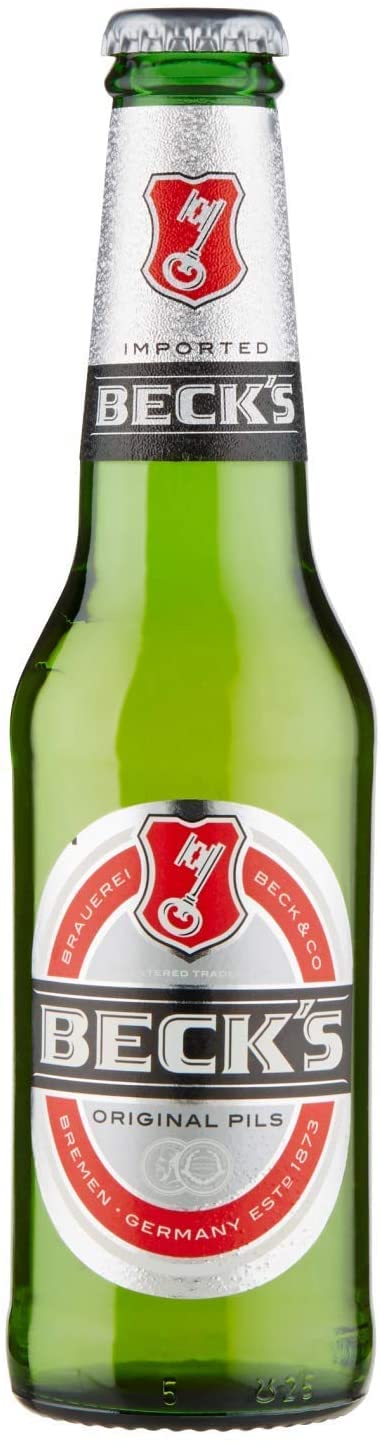 Beck's Pils, Birra Bottiglia - Pacco da 24x27,5cl
