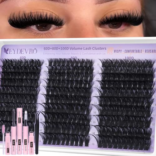 EYDEVRO Lash Clusters Kit 60D-100D