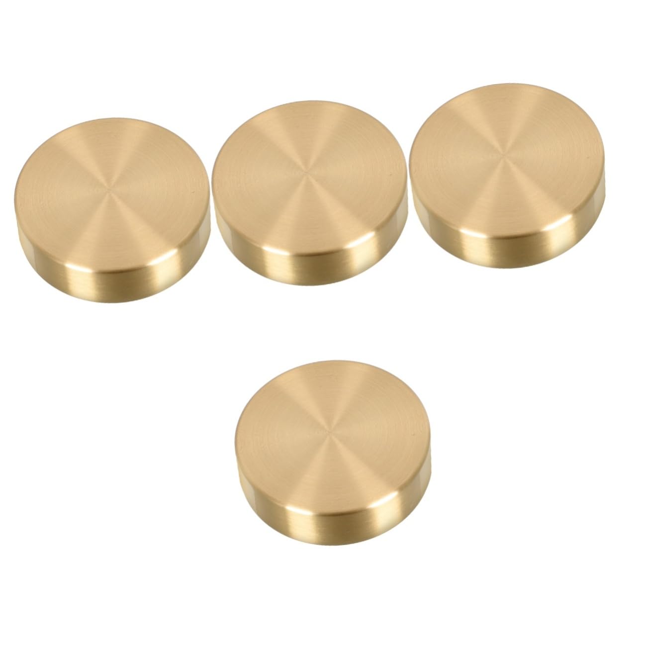 Amazon | BRIGHTFUFU 4個 円形鎮尺鎮紙 絶妙な書道文鎮 ペーパー