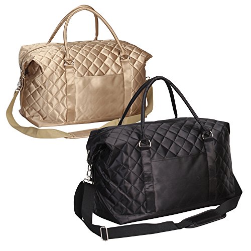 Bellino Savvy Weekend 19.5"L Duffle Bag, Gold2