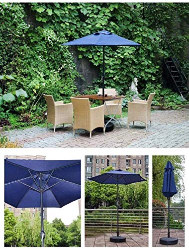Parasol de jardín de 2 metros CLSDRZC ideal para comidas al aire libre en el balcón 2
