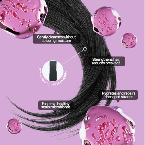 Image of Moxie Beauty Hyaluronic Acid Repairing Shampoo | Deep Hydration & Damage Repair | Sulfate-Free, Frizz-Control Shampoo | For All Hair Types (120 ml)