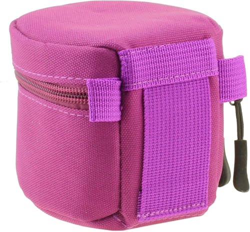 Navitech Purple Water Resistant Camera Lens Protective Case Pouch - Compatible With Sony FE 16mm F1.8 G Lens