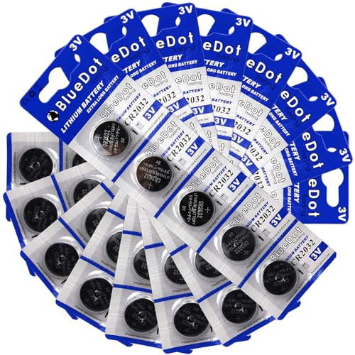 Baterías CR2032 BlueDot Trading, pack de 5, litio 3V miniatura 6
