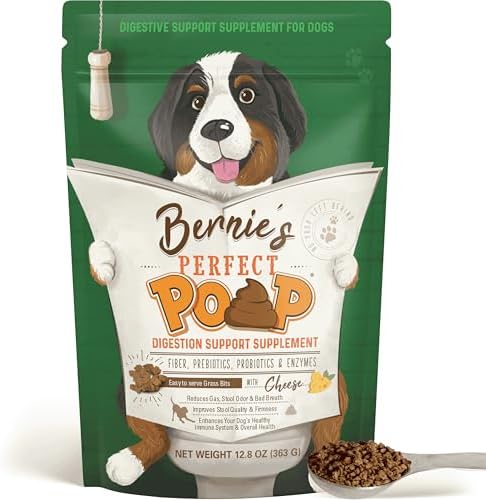 Perfect Poop Digestion & General Health Supplement for Dogs: Fibe...