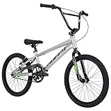 Huffy Axilus 20' Kid's BMX Bike, Beginner Level Rider, Ages 5+ Years Old, 3 Piece Steel Crank, 44/16 Gearing, Rugged and Durable, Strong and...