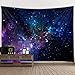 TANGT Tapisserie Sternenhimmel See Tapisserie Wandteppich Kosmos Stern Weltraum Universum Wandbehang f&uuml;r Schlafzimmer Wohnzimmer Schlafsaal Marineblau (A,200 x 150 cm)