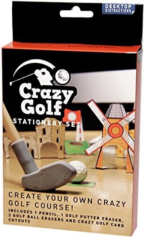 Desktop Distractions Crazy Golf Stationery Set