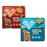 All In Snack Bars Nut & Seed Variety Pack - Madagascar Vanilla Honey Almond and Peruvian Chocolate - Gluten Free - Organic - Non-GMO (24 Pack)
