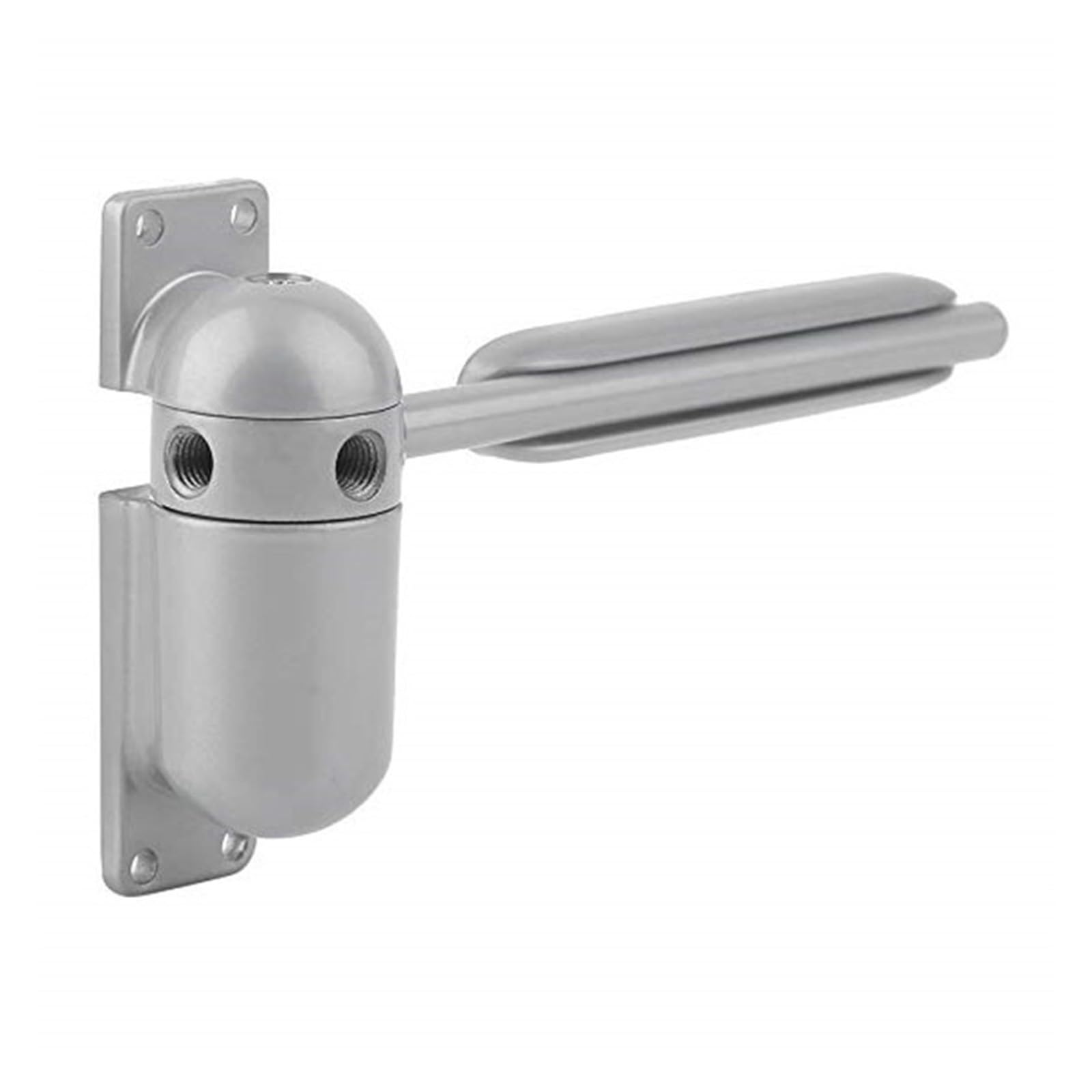 Chiudiporta Automatici, chiudiporta Fermaporta tagliafuoco Regolabile for Interni ed Esterni Mini chiudiporta Automatico a Molla Grigio 1 Set apriporta