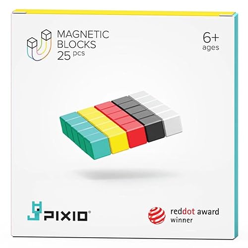 テンヨー(Tenyo) マグネット内蔵キューブブロック PIXIO-25(ピクシオ) TPX-DE-01