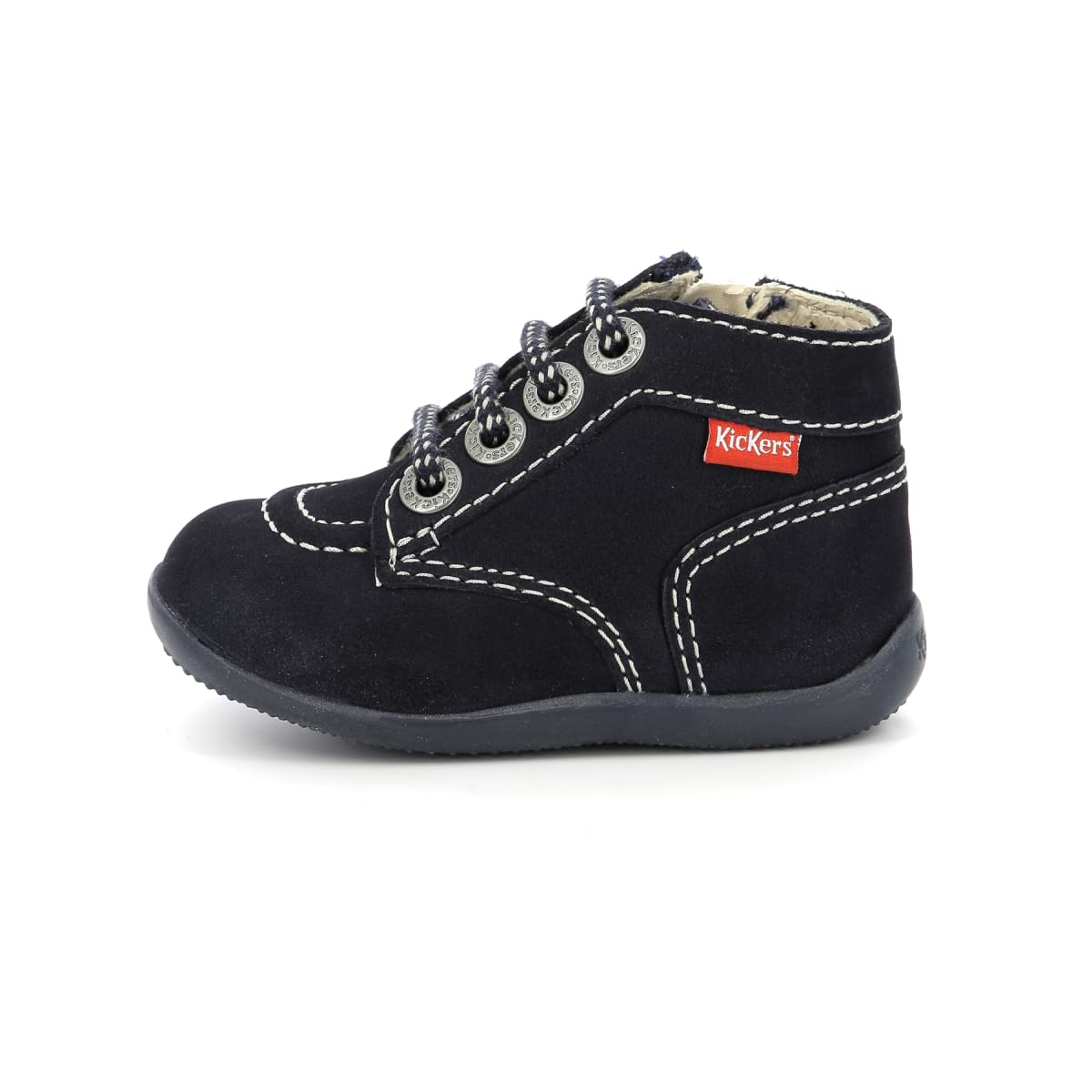 Kickers Bonzip, Bottillons Mixte, Marine, 20