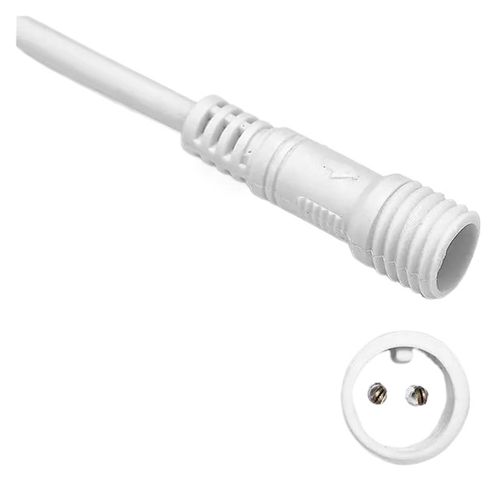 Wodoszczelny elektryczny kabel przedłużający, 2/3/4-pinowy, męski i żeński, elektryczny przewód do sztywnych pasków, krajobrazu, oświetlenie baterii (czarny, 100 par, 3-pinowy)