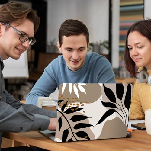 Carcasa MacBook Air 13 A1932 estilo palmera marrón para entornos de oficina y cafetería 6