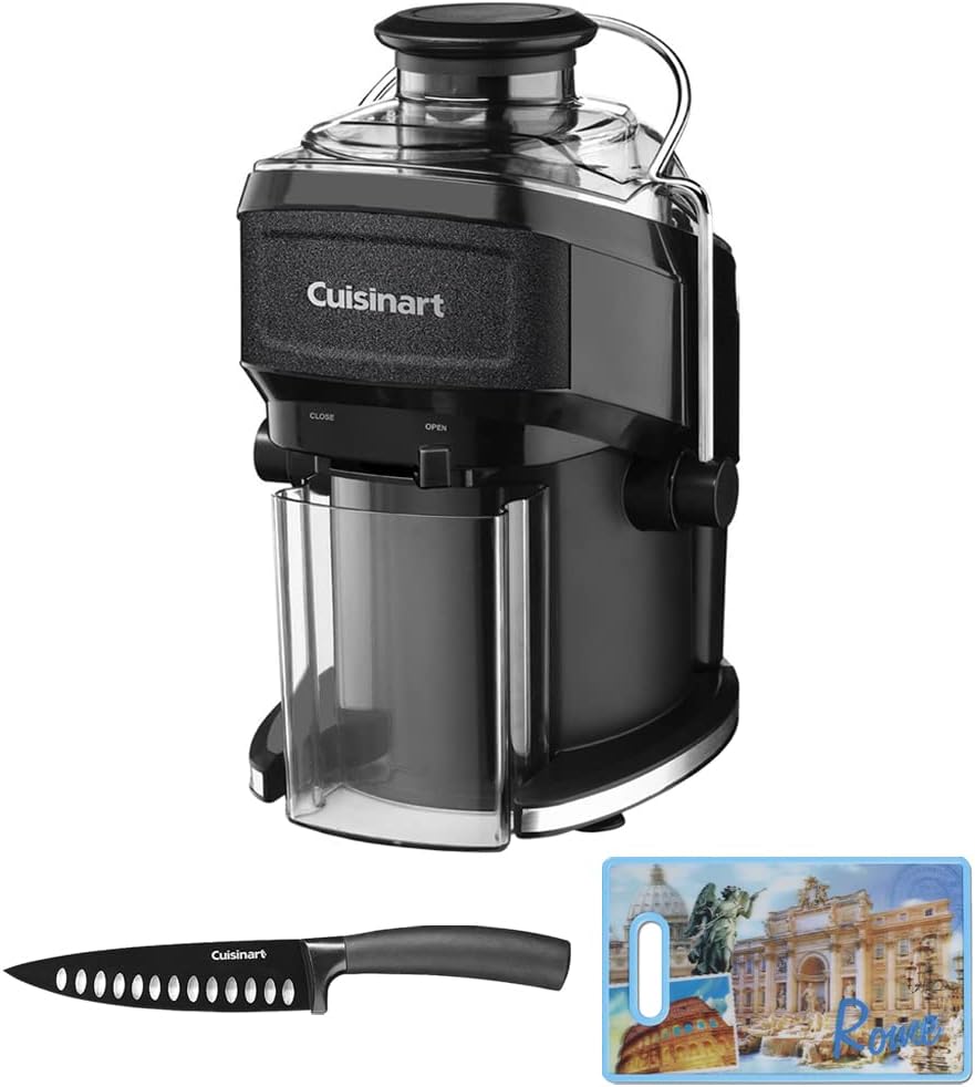 Cuisinart CJE500 Compact Juicer/Juice Extractor Bundle with Cuisinart Classic