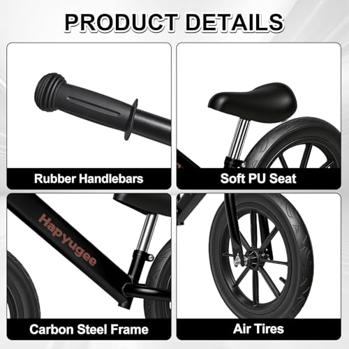 Hapyugee 12 Inch Foldable Bike