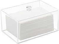 Vista 1 de Weiai Soporte para hojas de secadora de acrílico, contenedor de caja de hojas de secadora transparente para almacenamiento de dispensador