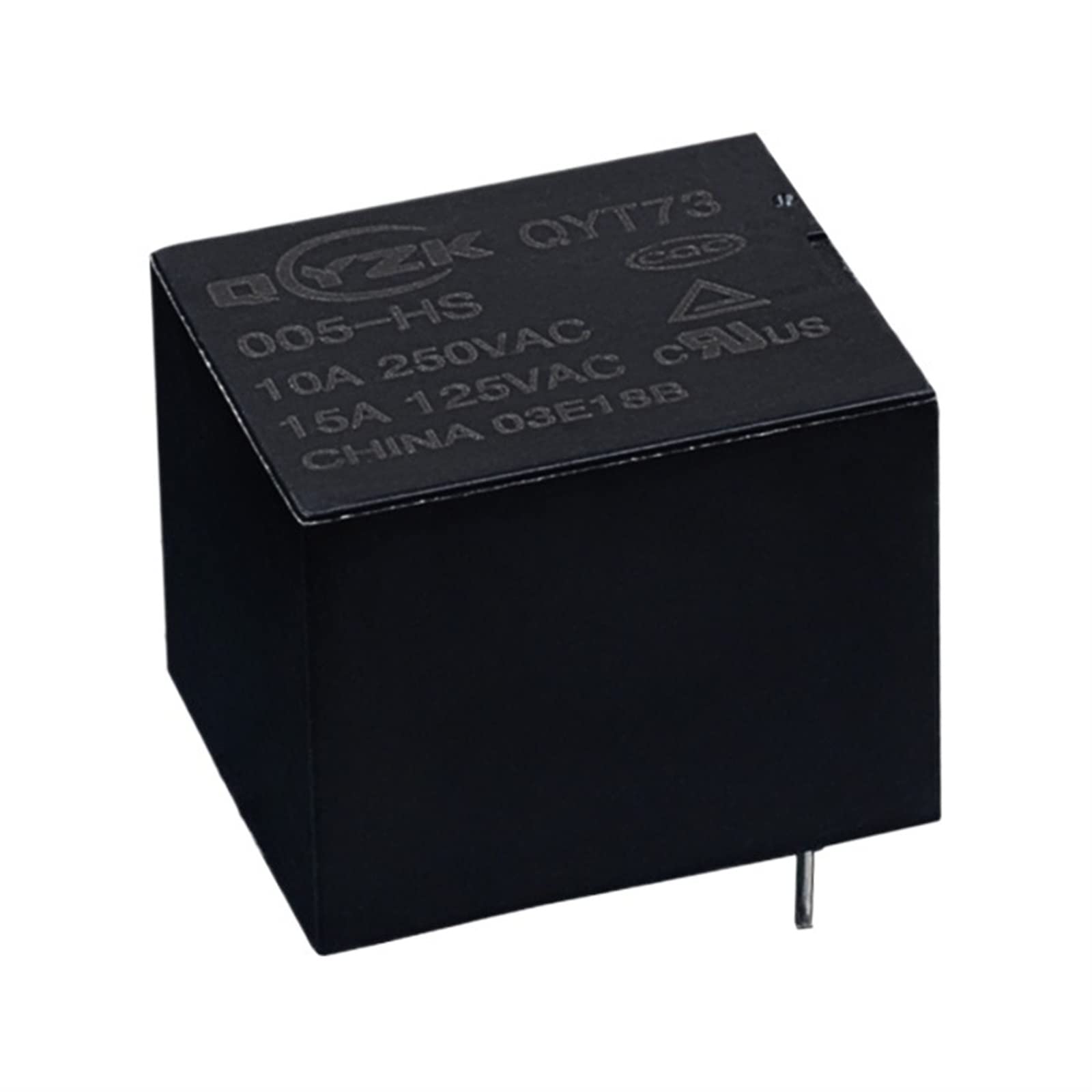 2 STÜCK T73 Relais Kleines Smart Home Elektromagnetisches Relais 4 Pin 10 250 VAC Versiegelter Relaisschalter Ersatzteile (Size : 5v)
