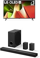 Vista 23 de LG Pantalla plana con procesador Smart TV 4K de 55 pulgadas clase OLED serie B4 con control remoto mágico alimentado por IA con Alexa incorporado