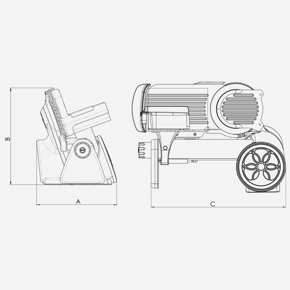 Berkel Icon Line Slicer nero