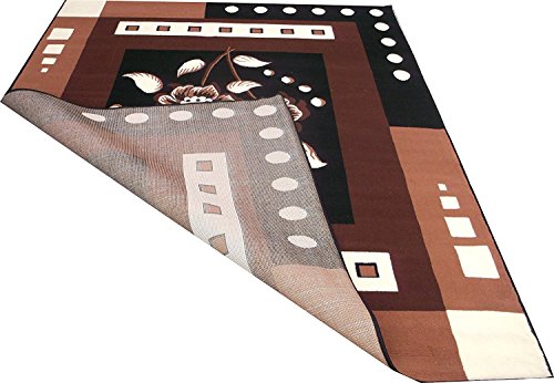 Image of GULDASTA CARPET; Carpets for Living Room 4x5 feet [121X150Cm] Super Softness Floral Multi Design Medium Thickness bcf New Carpet for Room