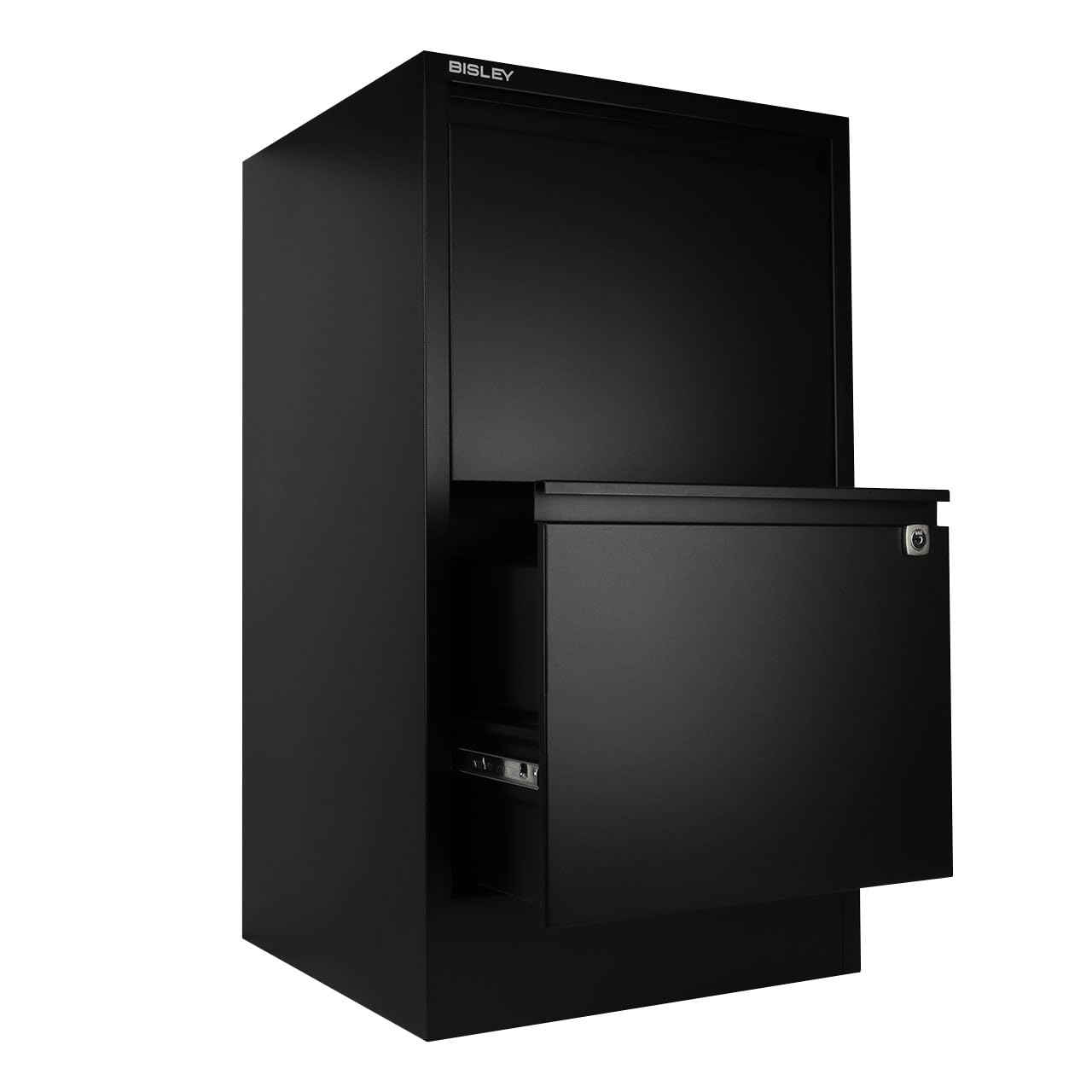オフィス家具 bisley cabinet black Amazon.com: Bisley 2-Drawer Flush Front Vertical File Cabinet