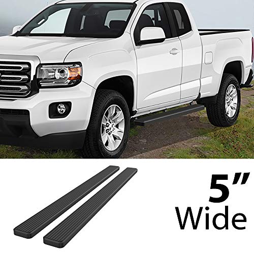 Estribos HD Ridez Acero inoxidable Negro 5" para Camioneta miniatura 2