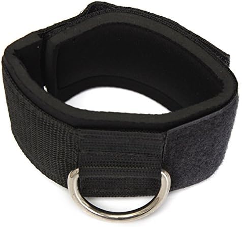 D-ring Ankle Anchor Strap Belt Multi Gym Cable Attachment Thigh Leg Pulley Strap Lifting Fitness Exercise